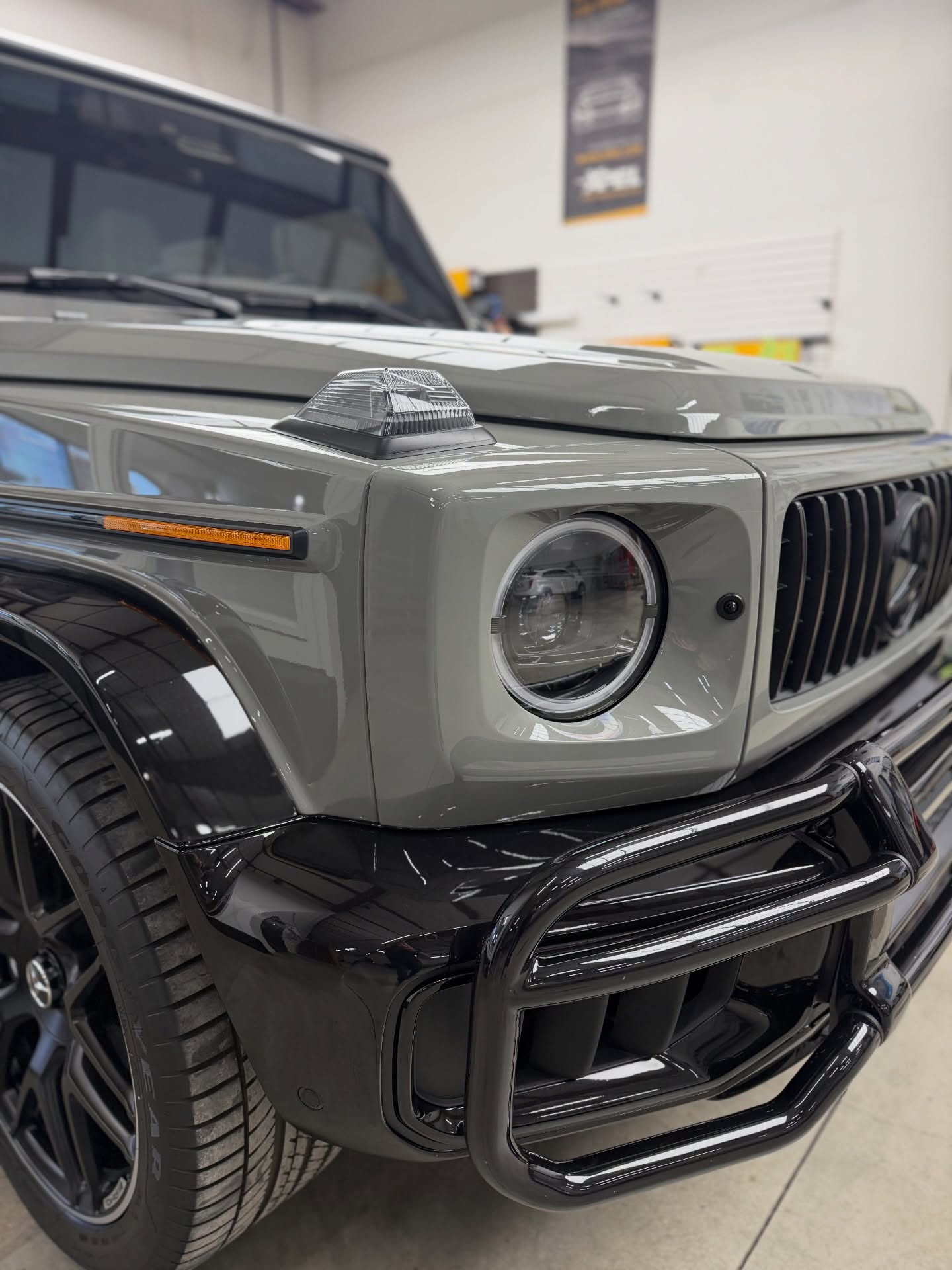 Mercedes AMG G63 PPF install process